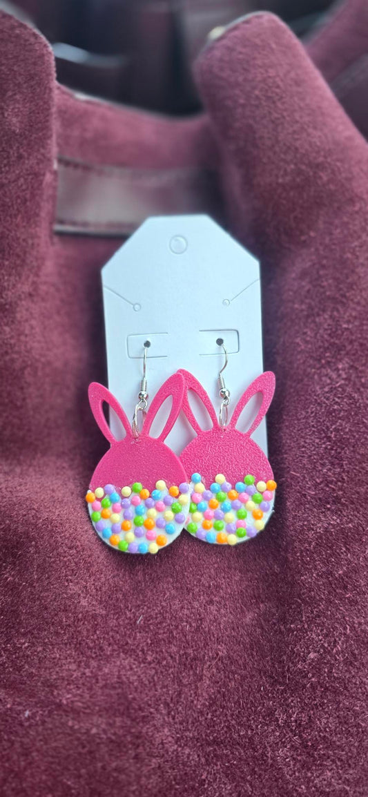 Easter Bunny Egg Earrings