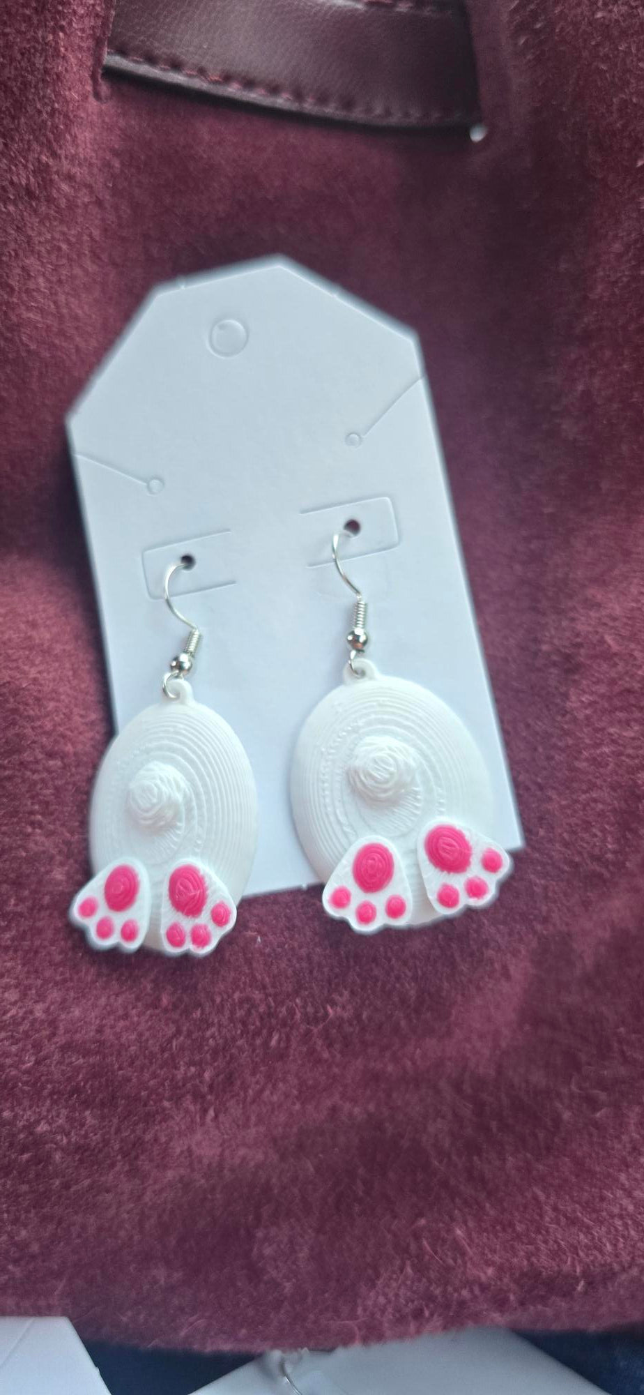 Hiding Bunny Earrings